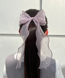ラベンダー」に該当するレディースのバレッタ/ヘアクリップ