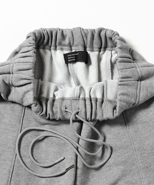 International Gallery BEAMS(インターナショナルギャラリービームス)の「バナナ ドレーピング スウェットパンツ(スウェットパンツ・メンズ・グレー/ブラック・MEDIUM/SMALL/LARGE)」の9枚目の写真