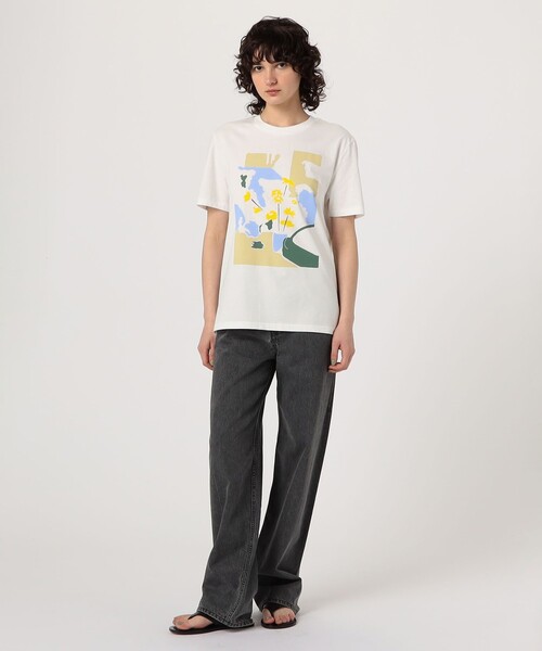 tシャツ 「別注」LISA KING  GREEN HOUSE　ハーフスリーブプルオーバー レディース 別注】LISA KING GREEN HOUSE ハーフスリーブプルオーバー