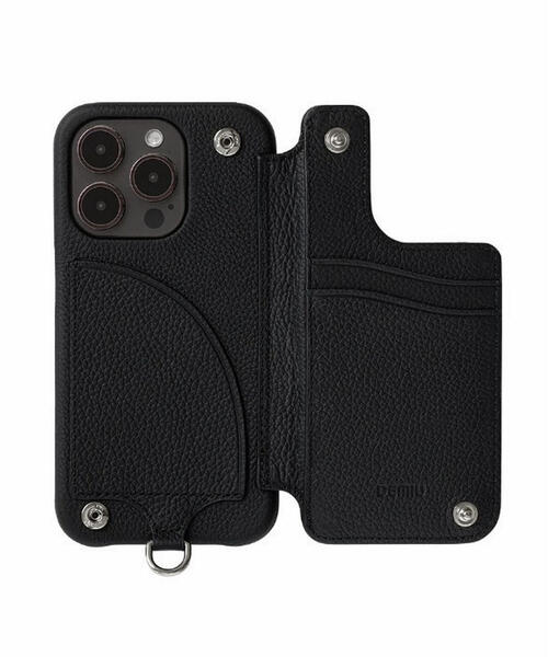 DEMIU（デミュウ）の「DEMIU/デミュウ/BALLON CINQ_15Pro_16_16Pro（スマホケース/カバー・メンズ・ブラック・1/3/2）」の20枚目の写真