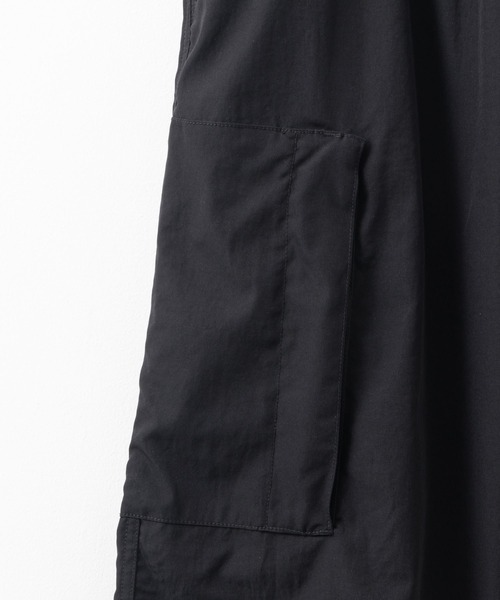 NAVY（ネイビー）の「【ポリ高弾力クロス素材を使用 裾のドローコードで好みのシルエットにスタイリング♪】NAVY 7分丈カーゴパンツ（カーゴパンツ・メンズ・チャコールグレー/ブラック・M/L/XL）」の10枚目の写真