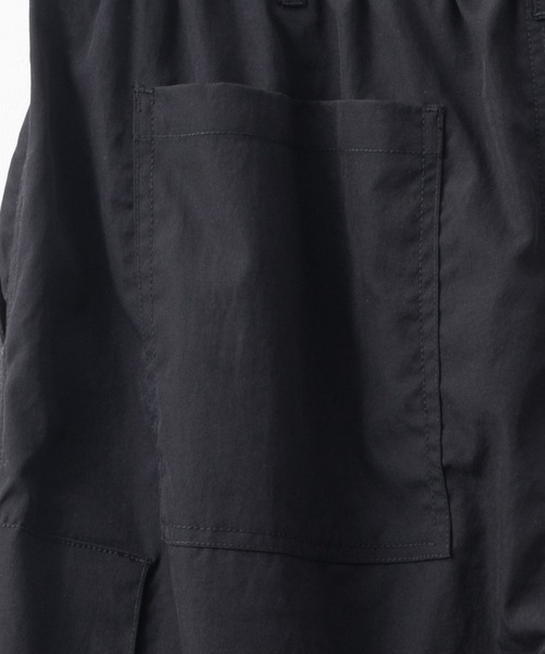 NAVY（ネイビー）の「【ポリ高弾力クロス素材を使用 裾のドローコードで好みのシルエットにスタイリング♪】NAVY 7分丈カーゴパンツ（カーゴパンツ・メンズ・チャコールグレー/ブラック・M/L/XL）」の13枚目の写真