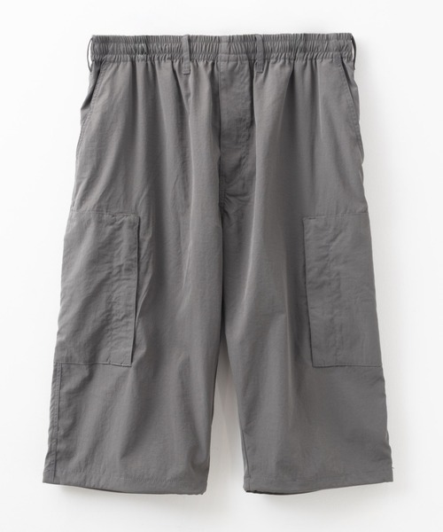 NAVY（ネイビー）の「【ポリ高弾力クロス素材を使用 裾のドローコードで好みのシルエットにスタイリング♪】NAVY 7分丈カーゴパンツ（カーゴパンツ・メンズ・チャコールグレー/ブラック・M/L/XL）」の15枚目の写真