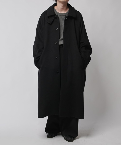 プリュス メルトンウールロングコート【BOYHOOD期】 COMME des GARCONS HOMME PLUS コムデギャルソンオムプリュス