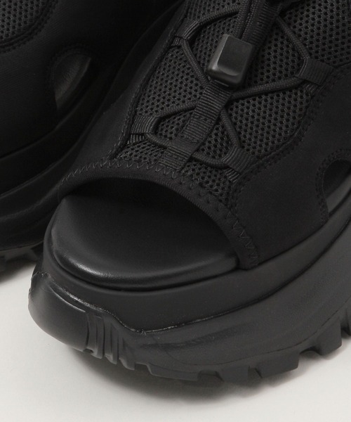 RAGEBLUE（レイジブルー）の「ボリュームソールサンダル（サンダル・レディース・ブラック・MEDIUM/LARGE）」の9枚目の写真