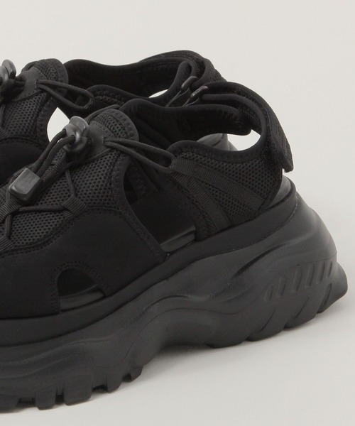 RAGEBLUE（レイジブルー）の「ボリュームソールサンダル（サンダル・レディース・ブラック・MEDIUM/LARGE）」の7枚目の写真