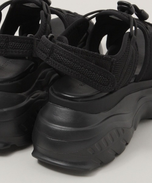 RAGEBLUE（レイジブルー）の「ボリュームソールサンダル（サンダル・レディース・ブラック・MEDIUM/LARGE）」の6枚目の写真