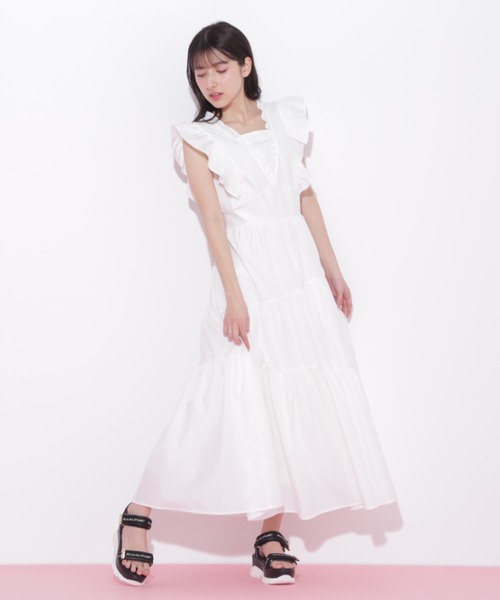 美品 ティアード ワンピース♡ FREAK'S STORE｜別注 ティアード 切り替え ワンピース【限定展開
