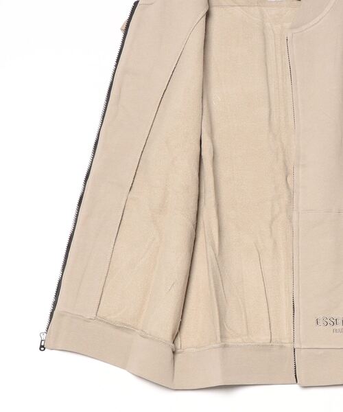 FOG ESSENTIALS(エフオージーエッセンシャルズ)の「FOG ESSENTIALS/エッセンシャルズ FULL ZIP SS SWEAT VEST ベスト(ベスト・メンズ・ライトグレー/タン・M/L/XL/S)」の3枚目の写真