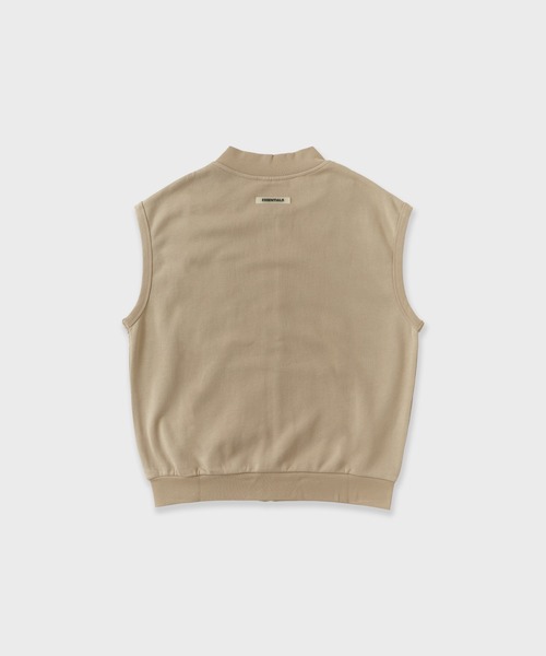 FOG ESSENTIALS(エフオージーエッセンシャルズ)の「FOG ESSENTIALS/エッセンシャルズ FULL ZIP SS SWEAT VEST ベスト(ベスト・メンズ・ライトグレー/タン・M/L/XL/S)」の13枚目の写真
