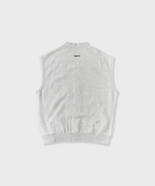 FOG ESSENTIALS(エフオージーエッセンシャルズ)の「FOG ESSENTIALS/エッセンシャルズ FULL ZIP SS SWEAT VEST ベスト(ベスト・メンズ・ライトグレー/タン・M/L/XL/S)」の14枚目の写真