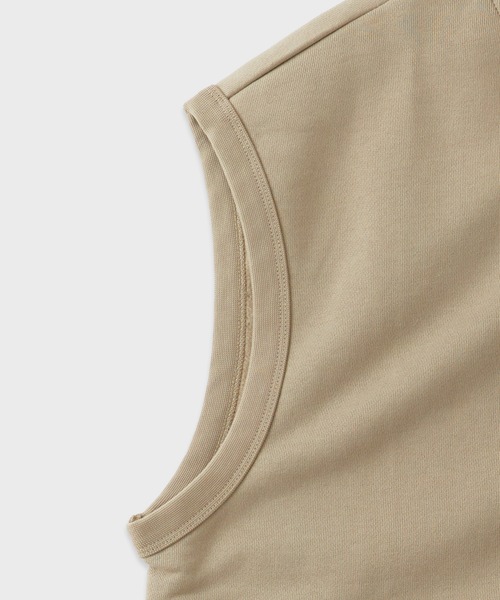 FOG ESSENTIALS(エフオージーエッセンシャルズ)の「FOG ESSENTIALS/エッセンシャルズ FULL ZIP SS SWEAT VEST ベスト(ベスト・メンズ・ライトグレー/タン・M/L/XL/S)」の7枚目の写真