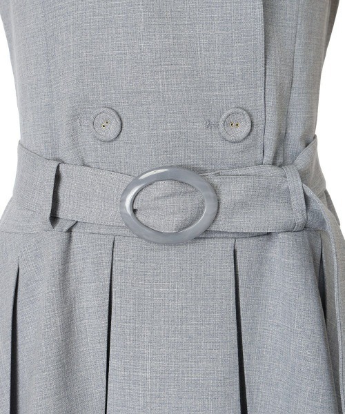 F i.n.t（フィント）の「ベルト付きローウエストジャンパースカート/ fint　フィント（ジャンパースカート・レディース・ライトグレー/ベージュ・FREE）」の14枚目の写真
