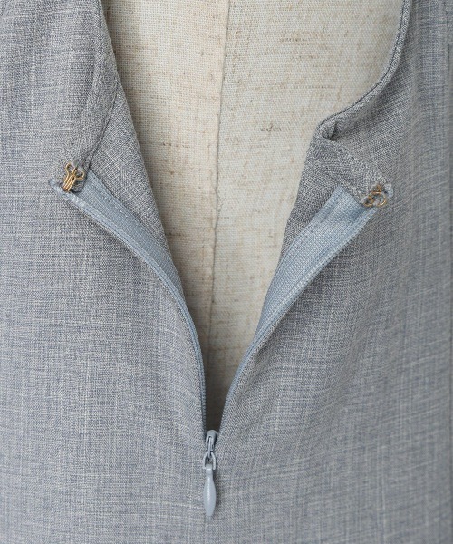 F i.n.t（フィント）の「ベルト付きローウエストジャンパースカート/ fint　フィント（ジャンパースカート・レディース・ライトグレー/ベージュ・FREE）」の13枚目の写真