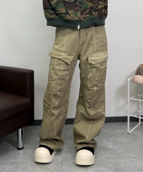 ATMARK（アットマーク）の「《2サイズ展開　/　UNISEX　》アソート ロングパンツ（その他パンツ・メンズ・グレー/カーキ・MEDIUM/LARGE）」の2枚目の写真