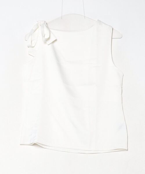 FREE STYLISTS(フリー スタイリスト)の「YUGA_YGMC Shoulder ribbon pullover top(シャツ/ブラウス・レディース・ブラック/オフホワイト/ベージュ・FREE)」の18枚目の写真