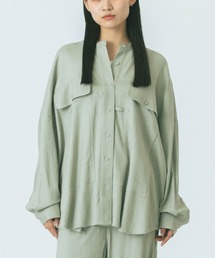 (GENE HEAVENS)WORK POCKET BIG SHIRT