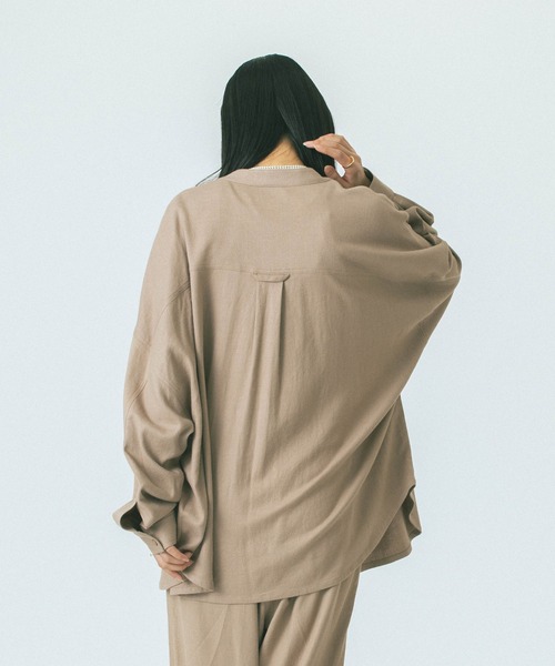 セール】(GENE HEAVENS)WORK POCKET BIG SHIRT（シャツ/ブラウス