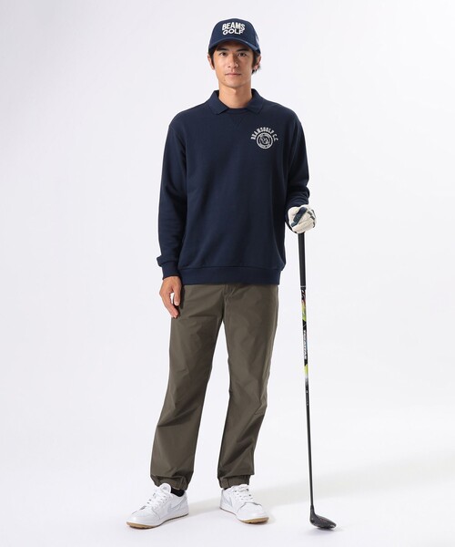 BEAMS GOLF（ビームスゴルフ）の「ORANGE LABEL / 撥水 SOLOTEX（R）ジョガーパンツ【STRETCH】（その他パンツ・メンズ・ネイビー/オリーブ/ブラック・MEDIUM/SMALL/X-LARGE/LARGE）」の4枚目の写真