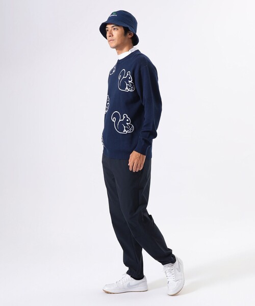 BEAMS GOLF（ビームスゴルフ）の「ORANGE LABEL / 撥水 SOLOTEX（R）ジョガーパンツ【STRETCH】（その他パンツ・メンズ・ネイビー/オリーブ/ブラック・MEDIUM/SMALL/X-LARGE/LARGE）」の6枚目の写真