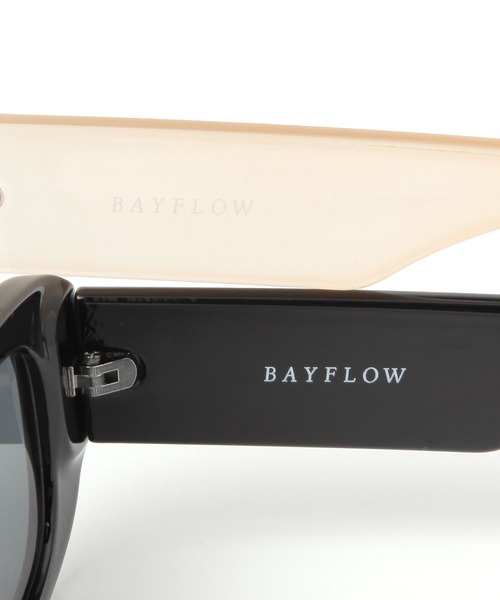 BAYFLOW(ベイフロー)の「スクエアサングラス25(サングラス・メンズ・ベージュ/グレー/ブラック・FREE)」の10枚目の写真