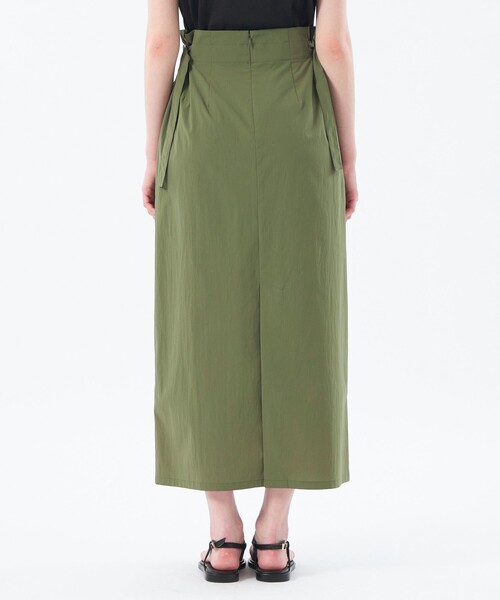 MACKINTOSH PHILOSOPHY（ﾏｯｷﾝﾄｯｼｭ ﾌｨﾛｿﾌｨｰ）の「タイプライターロングレインスカート（スカート・レディース・カーキ/ブラック/ベージュ・34/36/38）」の9枚目の写真