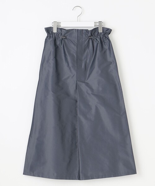 J.PRESS Ladies(J.プレス レディス)の「【洗える】シャンブレータフタ ナロー スカート(スカート・レディース・ダルブルー系/黄土色系/ブラック系・XS/S)」の13枚目の写真