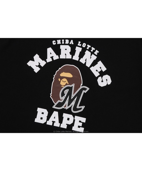 BAPE X CHIBA LOTTE MARINES - COLLEGE TEE（Tシャツ/カットソー