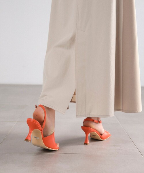 UNITED TOKYO(ユナイテッドトウキョウ)の「リメイクライクフレアスカート|ウォッシャブル/秋服(スカート・レディース・ベージュ/グリーン・1/2)」の8枚目の写真