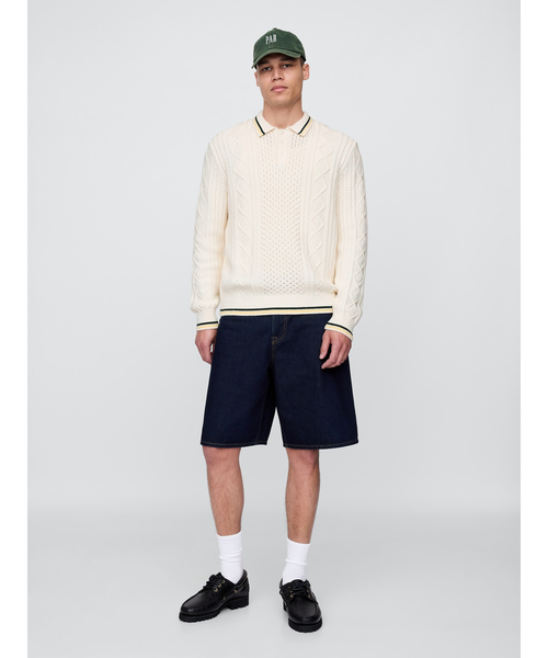 Gap × Malbon ケーブルニットセーター（ニット/セーター）｜GAP