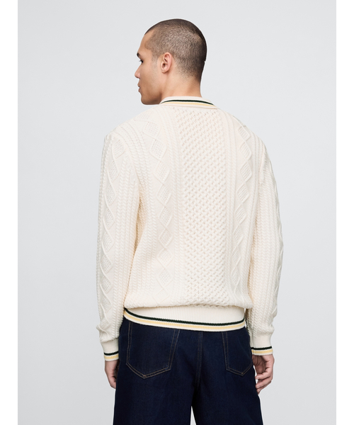 Gap × Malbon ケーブルニットセーター（ニット/セーター）｜GAP