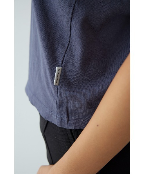 ALEXIA STAM（アリシアスタン）の「[Mickey Mouse] Print Tee /ミッキーT（Tシャツ/カットソー・レディース・ネイビー・FREE）」の4枚目の写真