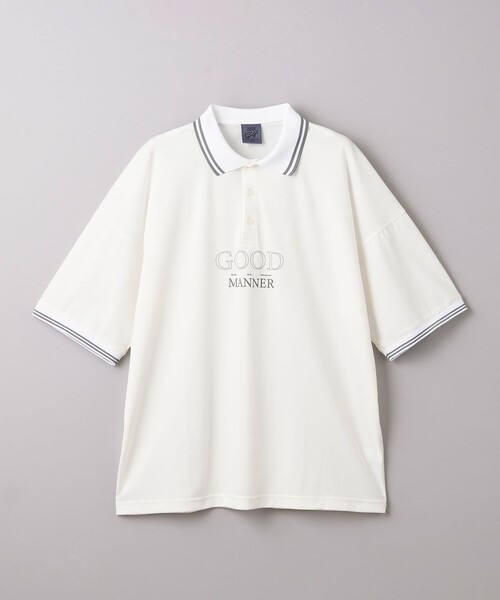 UNITED ARROWS GOLF ポロシャツ L ホワイト セール】メンズ ロゴ ポロシャツ（ポロシャツ）｜UNITED ARROWS