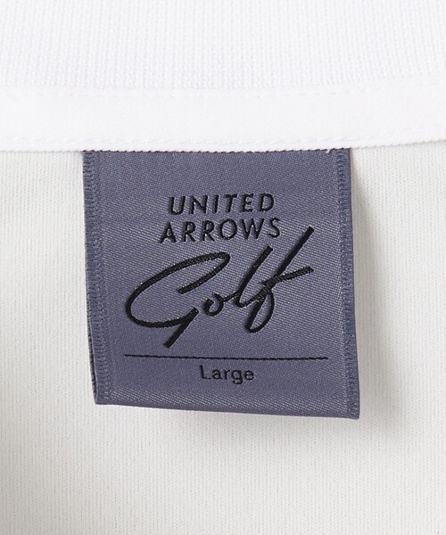 【極美品】UNITED ARROWS GOLF ロゴワッペン 半袖ポロシャツ 極美品】UNITED ARROWS GOLF ロゴワッペン 半袖ポロシャツ
