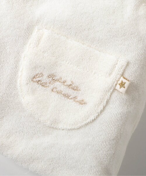 apres les cours（アプレレクール）の「パイルベビーベスト（その他ベビーウェア・キッズ・アイボリー/ピンク・70/80）」の5枚目の写真