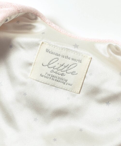 apres les cours（アプレレクール）の「パイルベビーベスト（その他ベビーウェア・キッズ・アイボリー/ピンク・70/80）」の7枚目の写真