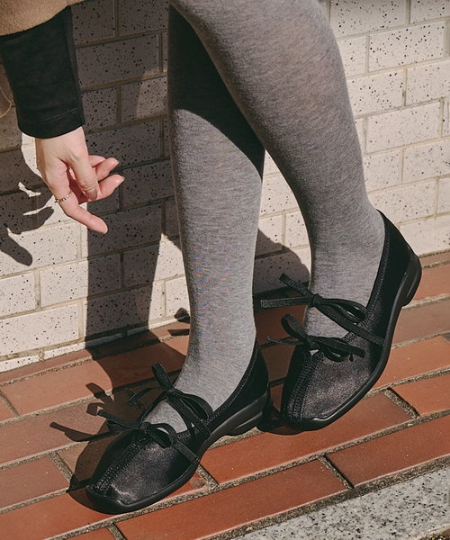 追加3》Lダブルリボンバレリーナ（スニーカー）｜LE TALON（ルタロン