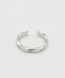 GRAiL(accessories)(OCiANZT[j)twist wave ring(O)