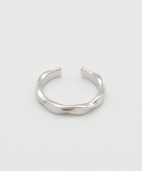 GRAiL(accessories)(グレイル(アクセサリー))の「twist wave ring(リング・メンズ・シルバー・ONE SIZE)」の1枚目の写真
