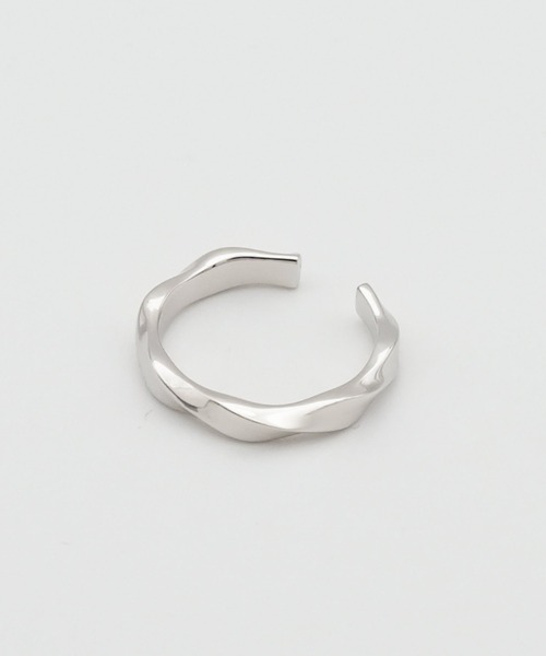 GRAiL(accessories)(グレイル(アクセサリー))の「twist wave ring(リング・メンズ・シルバー・ONE SIZE)」の2枚目の写真