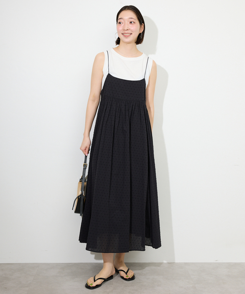 SLOBE IENA スローブイエナ エアリーギャザーキャミワンピセット スローブ イエナ SLOBE IENA 《追加/2枚セット/WEB限定