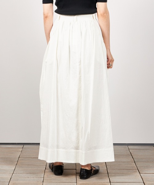 CLANE(クラネ)の「CLANE VOLUME DOME SKIRT(スカート・レディース・ホワイト/ブラック・1/2)」の4枚目の写真