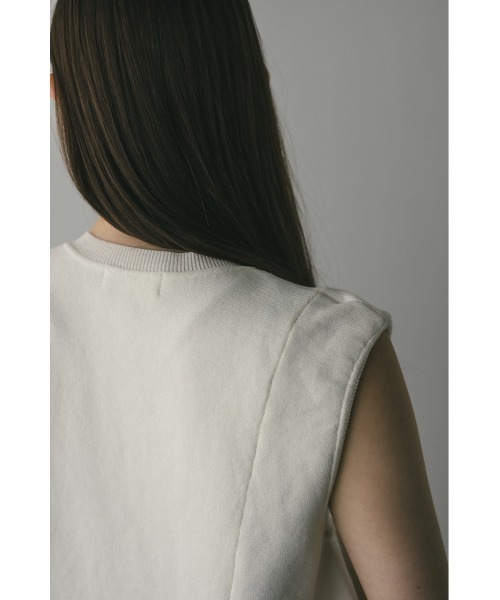 STYLEMIXER(スタイルミキサー)の「ドライニットフレアベスト(ベスト・レディース・ブラック/ホワイト・FREE)」の10枚目の写真