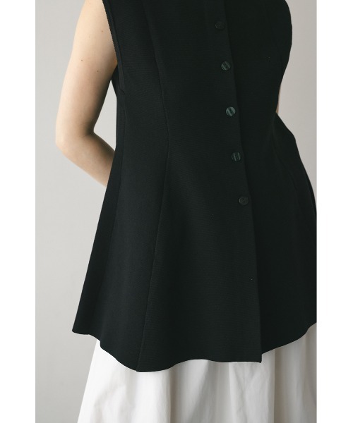 ドライニットフレアベスト（ベスト）｜STYLEMIXER（スタイルミキサー