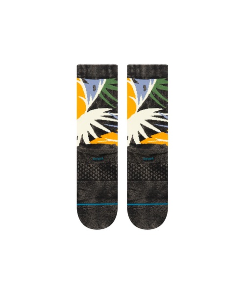 STANCE（スタンス）の「【STANCE/スタンス】ワンポイントクルーソックス　YACHT CLUB CREW（ソックス/靴下・メンズ・ブラック・MEDIUM）」の3枚目の写真