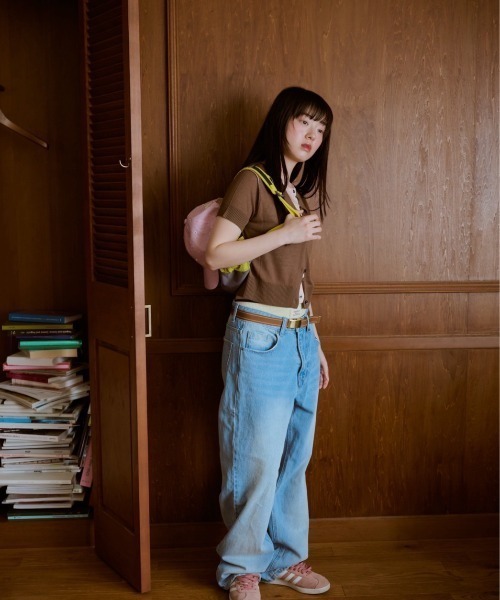 common gull products.（コモンガルプロダクツ）の「2つで1つのカーディガン晴天（カーディガン/ボレロ・レディース・イエロー系/ブラウン系/レッド系・SMALL/MEDIUM）」の17枚目の写真