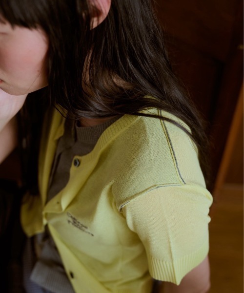 common gull products.（コモンガルプロダクツ）の「2つで1つのカーディガン晴天（カーディガン/ボレロ・レディース・イエロー系/ブラウン系/レッド系・SMALL/MEDIUM）」の13枚目の写真