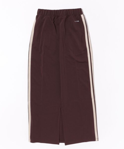 adidas(アディダス)の「adidas/アディダス ロングスカート Iライン ジャージ素材 SW799(スカート・レディース・ブラウン/ブラック/セージグリーン・M/L/S)」の4枚目の写真