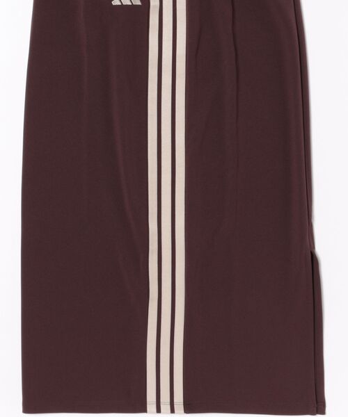 adidas(アディダス)の「adidas/アディダス ロングスカート Iライン ジャージ素材 SW799(スカート・レディース・ブラウン/ブラック/セージグリーン・M/L/S)」の5枚目の写真