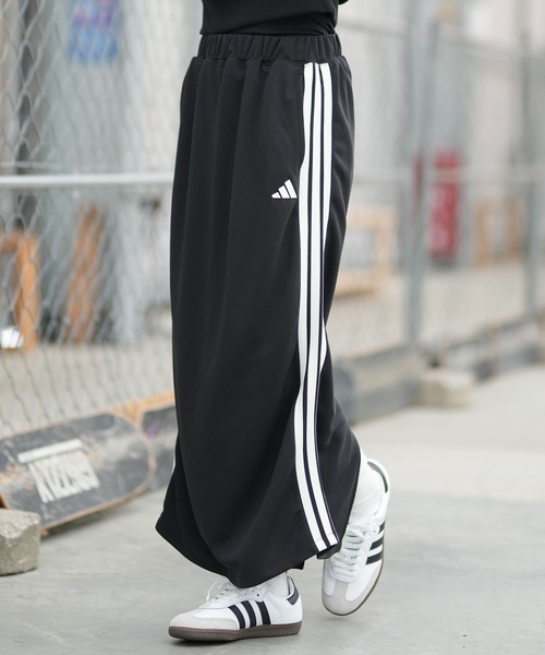 adidas/アディダス ロングスカート Iライン ジャージ素材 SW799